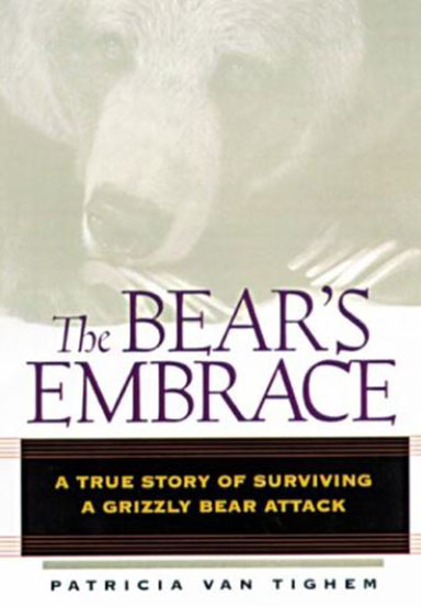 Book cover showing bear